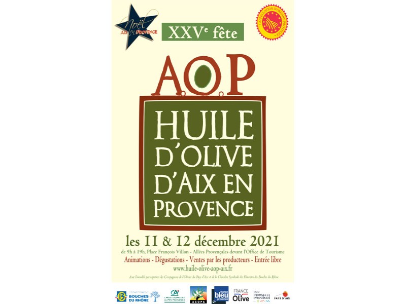 25ème fête de l'huile d'olive AOP Aix en Provence